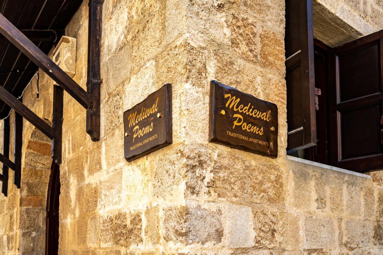 Medieval Poem Rhodes City Exteriér fotografie